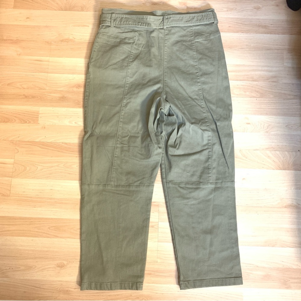NWT - H&M Khaki Straight Leg Pants – Size 18 - Picture 2 of 6